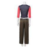 Freakier Friday (2025) Anna Coleman Red Sleeves Black Set Outfits Cosplay Costume
